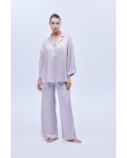 Conjunto de pijama satinado BJM61528 lila