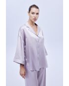 Conjunto de pijama satinado BJM61528 lila