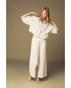 Conjunto de pijama blanco roto BJM-1523