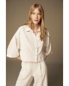 Conjunto de pijama blanco roto BJM-1523