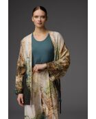 BM-1834 3-delige pyjamaset met patroon groen/veelkleurig