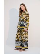 Set pigiama abbottonato multicolore BJM-1745