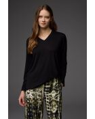 Set pigiama con motivi verde/neri BM-1841