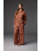Ensemble pyjama jacquard BM-1804 cannelle