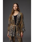 BM-1849 3-delige pyjamaset met meerkleurig patroon