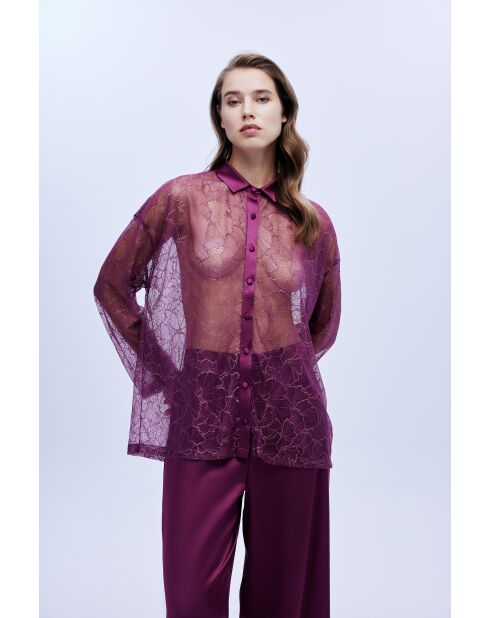 BJM-1635 6-teiliges Pflaumen-Brautset