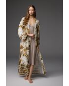 BM-1844 mink badjas en nachtjapon