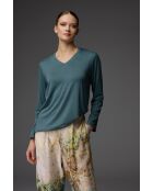 Set pigiama con motivi verde/multicolore BM-1837