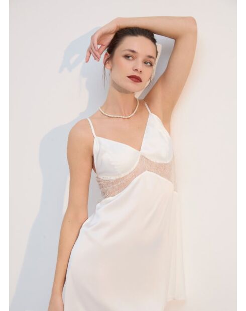 Ensemble de mariée 6 pièces BJM-1759 blanc