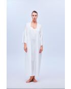 Ensemble en Satin Nuisette & Peignoir BJM-1631 écru