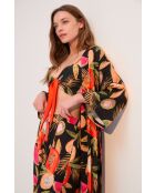 BJM-1701 mehrfarbig gemustertes 3-teiliges Pyjama-Set