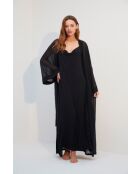 Ensemble en mousseline Nuisette & Peigner jacquard BJM-1713 noir