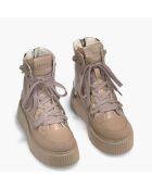 Matilda Stiefel aus taupefarbenem Leder