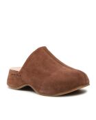 Zoccoli in pelle Chestnut Venezia Velvet