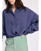 Alex Indigo blouse