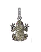 Pendentif Grenouille Vert