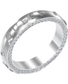 Bague Lumières Cercle argentée