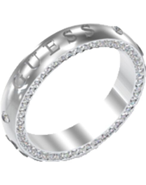 Bague Lumières Cercle argentée