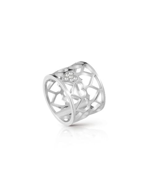 Bague Jamila argentée