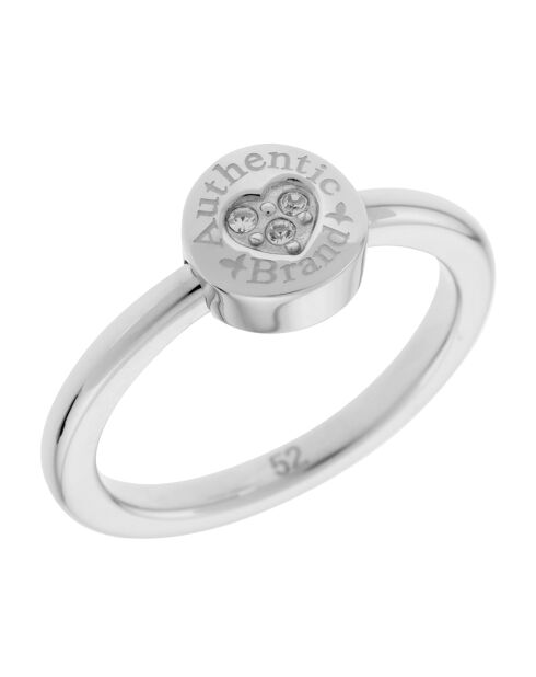 Bague Symbole d’Amour argentée