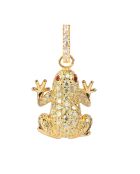 Pendentif Grenouille Doré
