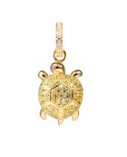 Pendentif Tortue Doré