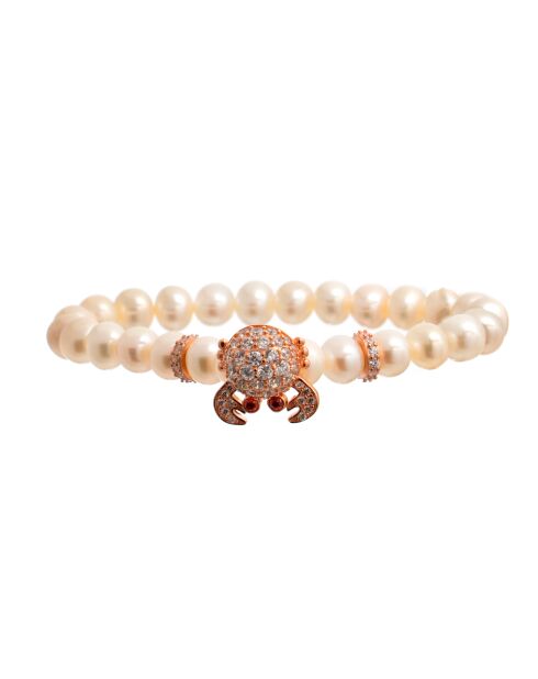 Bracelet Crabe Rose