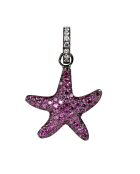 Pendentif étoile Violet