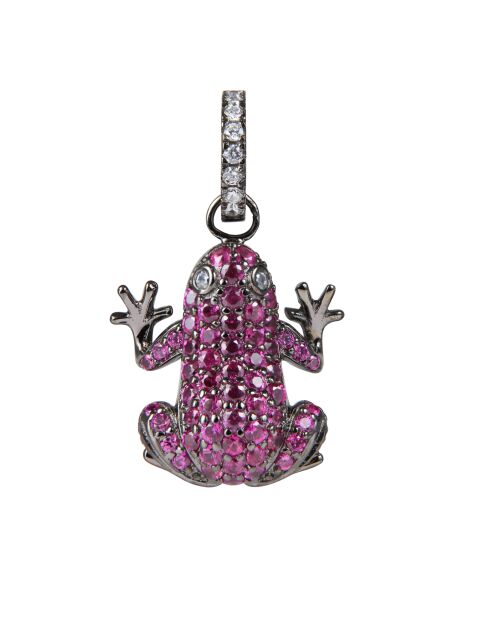 Pendentif Grenouille Violet
