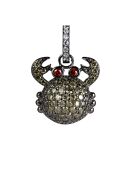 Pendentif Crabe Vert