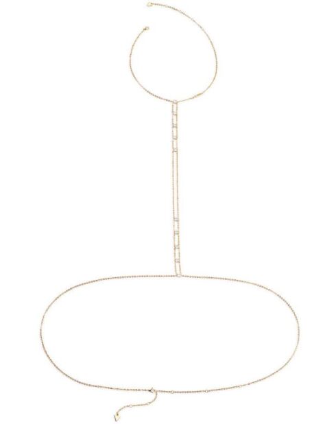 Chaîne de corps cou et taille doré