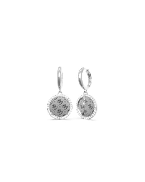 Pendientes redondos Harmony de plata