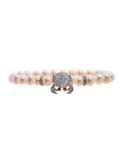 Bracelet Crabe argenté