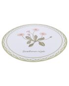 6 manteles individuales botánicos multicolores - D.40 cm