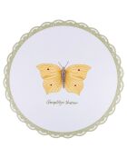 6 manteles individuales botánicos multicolores - D.40 cm