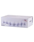 6 transparente Pagoden-Wassergläser - 37 cl