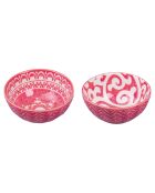 2 Bols rouges - 32 cl