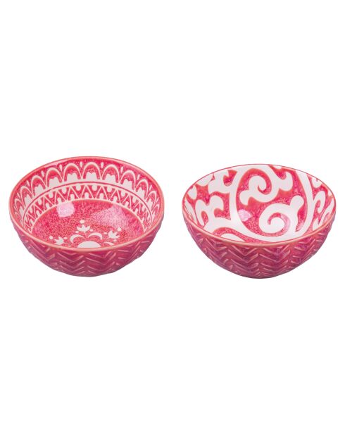 2 Bols rouges - 32 cl