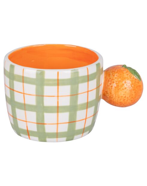 2 Tasses Fruit Life Agrumes multicolores - 35 cl