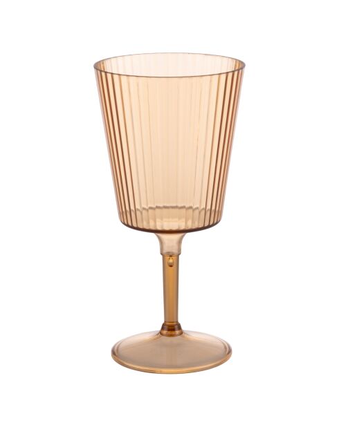 12 plastic chocoladewijnglazen van Unico - 40 cl