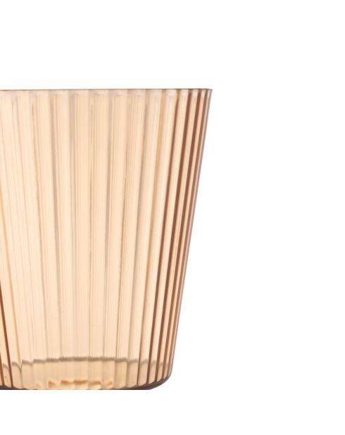 12 plastic chocoladewijnglazen van Unico - 40 cl