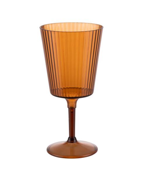 12 plastic chocoladewijnglazen van Unico - 40 cl