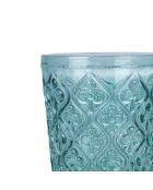 6 Verres Marrakech bleus - 32 cl