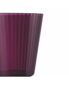 12 paarse plastic wijnglazen van Unico Provence - 40 cl