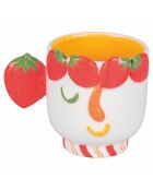 2 Tasses Fruit Life Visage multicolores - 35 cl