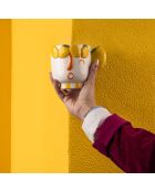 2 Tasses Fruit Life Visage multicolores - 35 cl