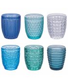 6 Verres Ocean Geometry - 32 cl