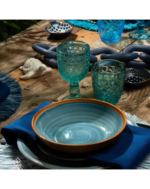 6 Verres Ocean Geometry - 32 cl