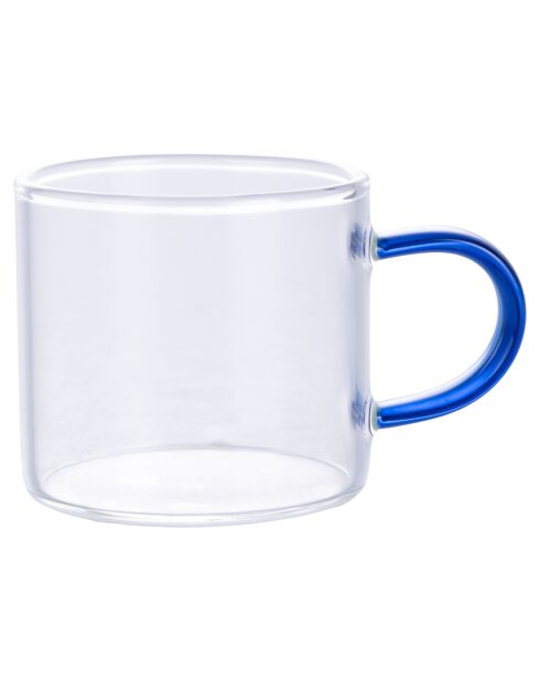 12 tasses à café en Verre transparentes - 90 ml
