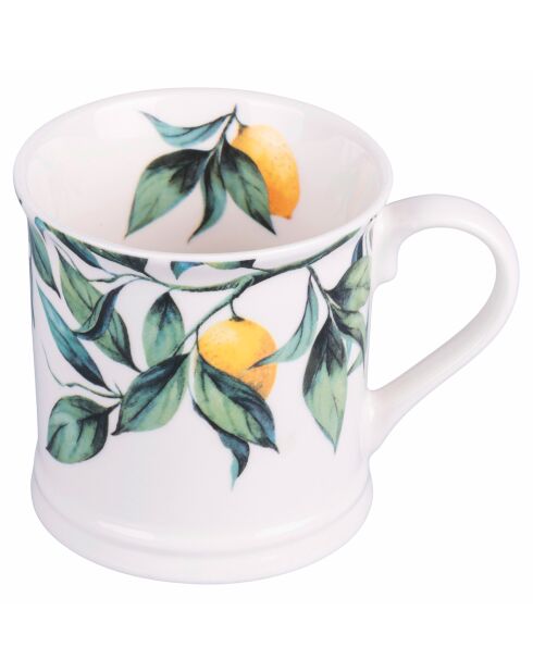 4 Tasses en Porcelaines Limonami multicolores - 43 cl